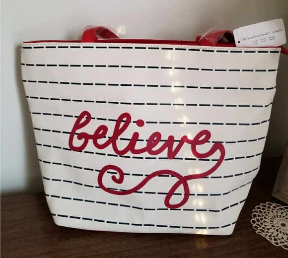 CJ Banks Handbags - SALE_New CJ Banks Believe Tote Bag
